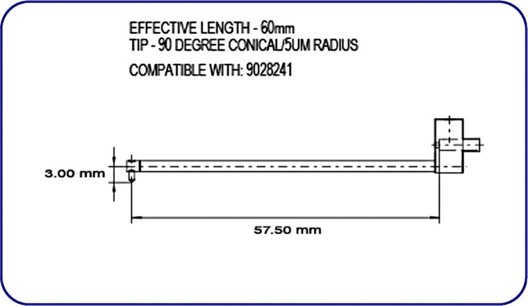 Mahr Stylus 9028241 Surface Roughness Diamond Stylus - EMI Gage Replacements