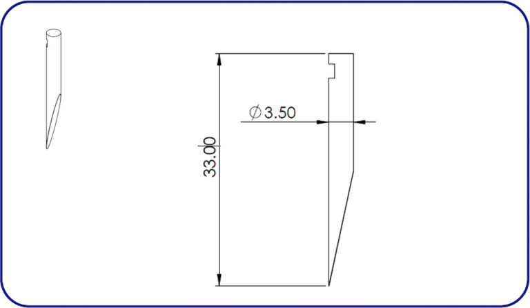Mahr Stylus Contour 6850286, EMI Gage Replacement Stylus