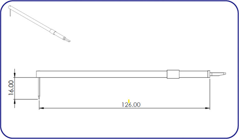 Zeiss TSK Replacement Contour Stylus DM48513 EMI Gage