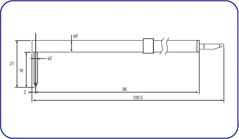 Zeiss TSK DM47508 Replacement Surface Roughness Diamond Stylus
