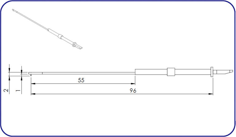 Zeiss TSK DM48875 Replacement Surface Roughness Diamond Stylus