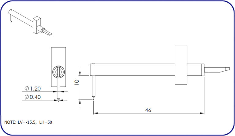 Zeiss, TSK, surface roughness stylus, compatible with DM48071, EMI Gage Replacement Stylus