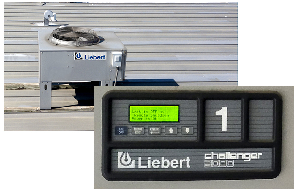 liebert challenger 3000, climate controlled lab, metrology lab