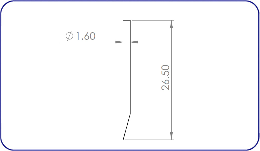 Taylor Hobson, Contour Stylus, 112-1684, EMI Gage Replacement Stylus